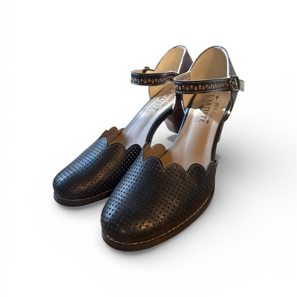 L’Artiste by Spring Step “Parchelle” D’Orsay Heel | Twee | 39 EU / 8.5 Women’s - Picture 8 of 11